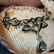 Load image into Gallery viewer, Celtic Knot Necklace, Celtic Necklace, Irish Jewelry, Love Knot Jewelry, Scottish Jewelry, Mom Gift, Anniversary Gift, Scotland Jewelry