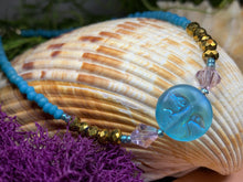 Load image into Gallery viewer, Full Moon Ankle Bracelet, Crystal Ankle Bracelet, Crystal Anklet, Summer Jewelry, Beach Jewelry, Swarovski Crystal Bracelet, Boho Anklet