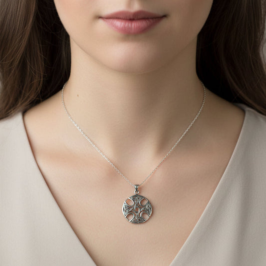 Celtic Knot Necklace, Celtic Jewelry, Irish Jewelry, Norse Jewelry, Wiccan Jewelry, Pagan Jewelry, Scotland Jewelry, Anniversary Gift