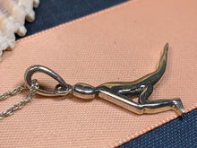 Load image into Gallery viewer, Yoga Pose Necklace, Om Jewelry, Chakra Jewelry, Yoga Jewelry, Boho Jewelry, Inspirational Jewelry, Lotus Jewelry, Anniversary Gift