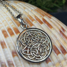 Load image into Gallery viewer, Celtic Knot Necklace, Celtic Jewelry, Irish Jewelry, Norse Jewelry, Wiccan Jewelry, Pagan Jewelry, Scotland Jewelry, Anniversary Gift