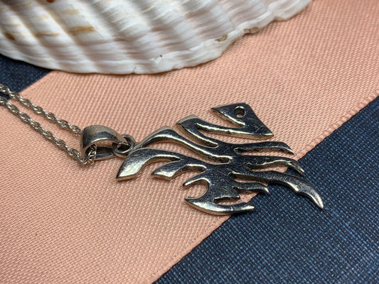 Tropical Fish Necklace, Nautical Jewelry, Sea Jewelry, Fish Pendant, Nature Jewelry, Animal Jewelry, Fish Necklace, Snorkel Lover Gift