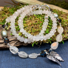 Load image into Gallery viewer, Sweet Angel Necklace, Wings Jewelry, Angel Wings Jewelry, Crystal Jewelry, Sister Gift, Girlfriend Gift, Mom Gift, Wife Gift, Memorial Gift