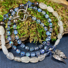 Load image into Gallery viewer, Sweet Angel Necklace, Wings Jewelry, Angel Wings Jewelry, Crystal Jewelry, Sister Gift, Girlfriend Gift, Mom Gift, Wife Gift, Memorial Gift