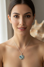 Load image into Gallery viewer, Koi Necklace, Fish Necklace, Beach Jewelry, Nautical Jewelry, Ocean Jewelry, Abalone Jewelry, Nature Necklace, Sea Jewelry, Shell Pendant