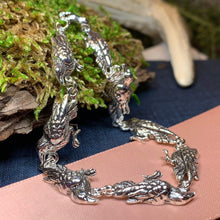 Load image into Gallery viewer, Raven Bracelet, Wiccan Jewelry, Crow Jewelry, Black Bird Jewelry, Bird Jewelry, Pagan Jewelry, Nature Lover, Poe Jewelry, Gothic Jewerly