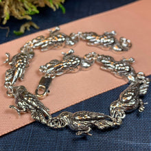 Load image into Gallery viewer, Raven Bracelet, Wiccan Jewelry, Crow Jewelry, Black Bird Jewelry, Bird Jewelry, Pagan Jewelry, Nature Lover, Poe Jewelry, Gothic Jewerly