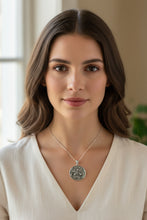 Load image into Gallery viewer, Rabbit Necklace, Triple Hare Pendant, Animal Jewelry, Nature Necklace, Celtic Jewelry, Hare Jewelry, Wiccan Jewelry, Goddess Jewelry