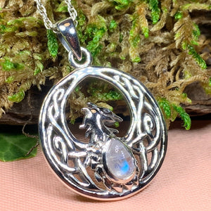 Phoenix Necklace, Celtic Jewelry, Bird Pendant, Firebird Jewelry, Silver Inspirational Gift, Pagan Jewelry, Viking Jewelry, Gothic Jewelry,