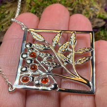 Load image into Gallery viewer, Tree of Life Necklace, Celtic Jewelry, Rowan Tree Pendant, Scotland Jewelry, Nature Jewelry, Tree Jewelry, Wiccan Jewelry, Pagan Jewelry