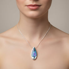 Load image into Gallery viewer, Northern Lights Necklace, Celtic Jewelry, Scotland Jewelry, Outlander Jewelry, Celestial Jewelry, Girlfriend Gift, Wife Gift, Wiccan Jewelry