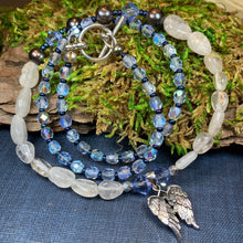 Load image into Gallery viewer, Sweet Angel Necklace, Wings Jewelry, Angel Wings Jewelry, Crystal Jewelry, Sister Gift, Girlfriend Gift, Mom Gift, Wife Gift, Memorial Gift