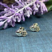 Load image into Gallery viewer, Claddagh Earrings, Luckenbooth Earrings, Irish Jewelry, Celtic Jewelry, Anniversary Gift, Bridal Jewelry, Heart Jewelry, Scotland Jewelry