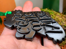 Load image into Gallery viewer, Irish Welcome Ornament, Turf Hanging Ornament, Christmas Tree Ornament, Ireland Gift, Irish Turf Gift, Housewarming Gift, New Home Gift