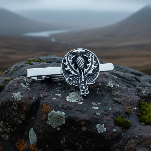 Bold Thistle Tie Bar — view 9