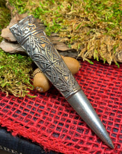 Load image into Gallery viewer, Welsh Dragon Kilt Pin, Celtic Jewelry, Wales Jewelry, Celtic Brooch, Tartan Pin, Sword Pin, Groom Gift, Best Man Gift, Bagpiper Gift