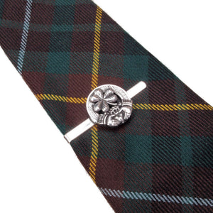Claddagh Tie Bar, Celtic Jewelry, Irish Gift for Him, Shamrock Tie Clip, Ireland Dad Gift, Graduation Gift, Men's Jewelry, Celtic Tie Clip