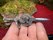 Load image into Gallery viewer, Eagle Kilt Pin, Celtic Kilt Pin, Irish Kilt Pin, Scottish Jewelry, Celtic Kilt Pin, Irish Dancer Gift, Celtic Knot Brooch, Bagpiper Gift