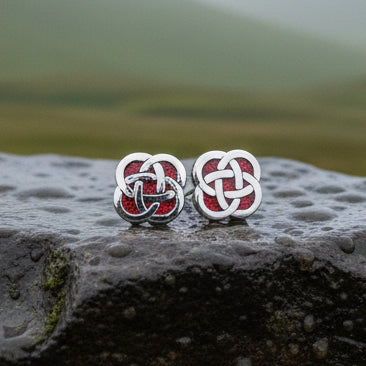 Celtic Knot Stud Earrings, Irish Jewelry, Celtic Jewelry, Anniversary Gift, Irish Dancer Gift, Norse Jewelry, Scottish Post Earrings