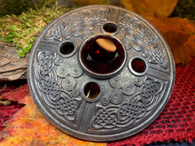 Load image into Gallery viewer, Celtic Spiral Brooch, Celtic Knot Jewelry, Irish Jewelry, Scotland Jewelry, Anniversary Gift, Tartan Pin, Viking Jewelry, Norse Brooch