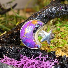 Load image into Gallery viewer, Crescent Moon Ring, Celtic Jewelry, Celestial Jewelry, Goddess Jewelry, Moon Ring, Wiccan Jewelry, Anniversary Gift, Boho Statement Ring