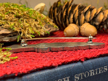 Load image into Gallery viewer, Shamrock Kilt Pin, Irish Jewelry, Ireland Kilt Pin, Friendship Gift, Celtic Kilt Pin, Irish Dancer Gift, Celtic Knot Brooch, Bagpiper Gift