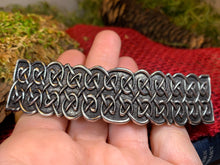 Load image into Gallery viewer, Celtic Knot Hair Clip, Celtic Barrette, Irish Jewelry, Pagan Jewelry, Friendship Gift, Wiccan Jewelry, Norse Jewelry, Animal Barrette