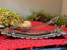 Load image into Gallery viewer, Celtic Knot Hair Clip, Celtic Barrette, Irish Jewelry, Pagan Jewelry, Friendship Gift, Wiccan Jewelry, Norse Jewelry, Animal Barrette