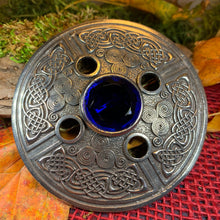 Load image into Gallery viewer, Celtic Spiral Brooch, Celtic Knot Jewelry, Irish Jewelry, Scotland Jewelry, Anniversary Gift, Tartan Pin, Viking Jewelry, Norse Brooch