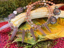 Load image into Gallery viewer, Highland Sunrise Crystal Necklace, Crystal Jewelry, Boho Jewelry, Teacher Gift, Sister Gift, Girlfriend Gift, Mom Gift, Wife Gift, Yoga Gift