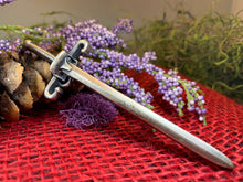 Load image into Gallery viewer, Wallace Sword Kilt Pin, Sword Pin, Scotland Kilt Pin, Scottish Brooch, Sword Brooch, William Wallace Sword, Scotland Gift, Dad Gift
