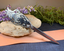 Load image into Gallery viewer, Lion Sword Kilt Pin, Celtic Jewelry, Scotland Jewelry, Groom Gift, Bagpiper Gift, Dad Gift, Gift for Him, Fireman Gift, Police Gift