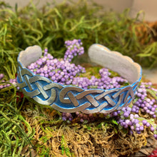 Load image into Gallery viewer, Celtic Knot Bracelet, Celtic Jewelry, Irish Bangle Bracelet, Scotland Jewelry, Ireland Jewelry, Celtic Cuff, Wife Gift, Girlfriend Gift