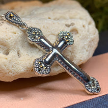Load image into Gallery viewer, Celtic Cross Necklace, Cross Jewelry, Women's Cross Pendant, Anniversary Gift, Religious Jewelry, First Communion Gift, Confirmation Cross