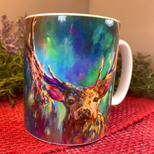 Load image into Gallery viewer, Scotland Mug, Scotland Gift, Stag Mug, Scottish Ceramic Mug, Stag Lover Gift, Outlander Gift, Coffee Mug Gift, Mom Gift, Dad Gift, Wife Gift