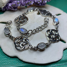 Load image into Gallery viewer, Celtic Knot Bracelet, Dara Knot Jewelry, Celtic Bracelet, Irish Jewelry, Five Fold Knot Bracelet, Scotland Gift, Wife Gift, Girlfriend Gift