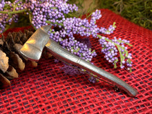 Load image into Gallery viewer, Fireman's Axe Pin, Scotland Jewelry, Bagpiper Gift, Viking Jewelry, Celtic Brooch, Norse Pin, Dad Gift, Pagan Jewelry, Firefighter Gift