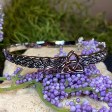 Load image into Gallery viewer, Trinity Knot Bracelet, Celtic Jewelry, Irish Jewelry, Wiccan Jewelry, Pagan Jewelry, Ireland Gift, Wife Gift, Mom Gift, Triquetra Bracelet