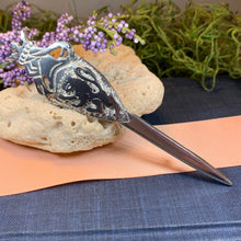 Load image into Gallery viewer, Lion Sword Kilt Pin, Celtic Jewelry, Scotland Jewelry, Groom Gift, Bagpiper Gift, Dad Gift, Gift for Him, Fireman Gift, Police Gift