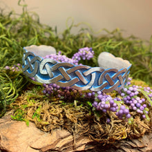 Load image into Gallery viewer, Celtic Knot Bracelet, Celtic Jewelry, Irish Bangle Bracelet, Scotland Jewelry, Ireland Jewelry, Celtic Cuff, Wife Gift, Girlfriend Gift