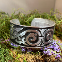 Load image into Gallery viewer, Celtic Knot Bracelet, Celtic Jewelry, Gothic Bangle Bracelet, Scotland Jewelry, Ireland Jewelry, Celtic Cuff, Wife Gift, Girlfriend Gift