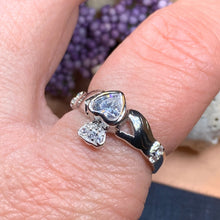 Load image into Gallery viewer, Claddagh Ring, Celtic Jewelry, Irish Jewelry, Bridal Jewelry, Ireland Gift, Promise Ring, Anniversary Gift, Girlfriend Gift, Wife Gift