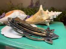 Load image into Gallery viewer, Celtic Knot Hair Clip, Celtic Barrette, Irish Jewelry, Pagan Jewelry, Friendship Gift, Wiccan Jewelry, Norse Jewelry, Animal Barrette