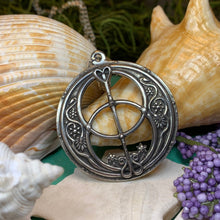 Load image into Gallery viewer, Chalice Well Necklace, Irish Jewelry, Celtic Jewelry, Scotland Jewelry, Anniversary Gift, Ireland Gift, Peace Jewelry, Spiritual Gift