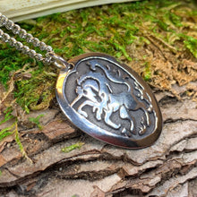 Load image into Gallery viewer, Unicorn of Scotland Necklace, Unicorn Jewelry, Animal Jewelry, Scotland Jewelry, Celtic Jewelry, Pagan Jewelry, Anniversary Gift,