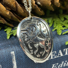 Load image into Gallery viewer, Unicorn of Scotland Necklace, Unicorn Jewelry, Animal Jewelry, Scotland Jewelry, Celtic Jewelry, Pagan Jewelry, Anniversary Gift,