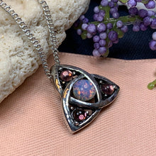 Load image into Gallery viewer, Trinity Knot Necklace, Irish Jewelry, Celtic Jewelry, Anniversary Gift, Scotland Jewelry, Norse Jewelry, Sister Gift, Mom Gift, Wife Gift