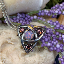 Load image into Gallery viewer, Trinity Knot Necklace, Irish Jewelry, Celtic Jewelry, Anniversary Gift, Scotland Jewelry, Norse Jewelry, Sister Gift, Mom Gift, Wife Gift