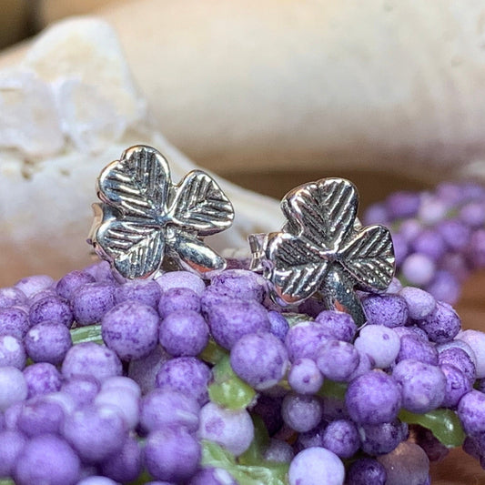 Shamrock Stud Earrings, Clover Earrings, Irish Jewelry, Ireland Jewelry, Mom Gift, Sister Gift, Girlfriend Gift, Irish Dance Gift, Aunt Gift