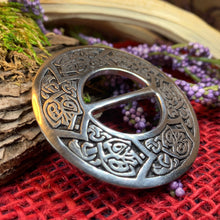 Load image into Gallery viewer, Celtic Bird Scarf Ring, Scotland Jewelry, Pagan Jewelry, Ireland Jewelry, Celtic Jewelry, Mom Gift, Wife Gift, Sister Gift, Friend Gift